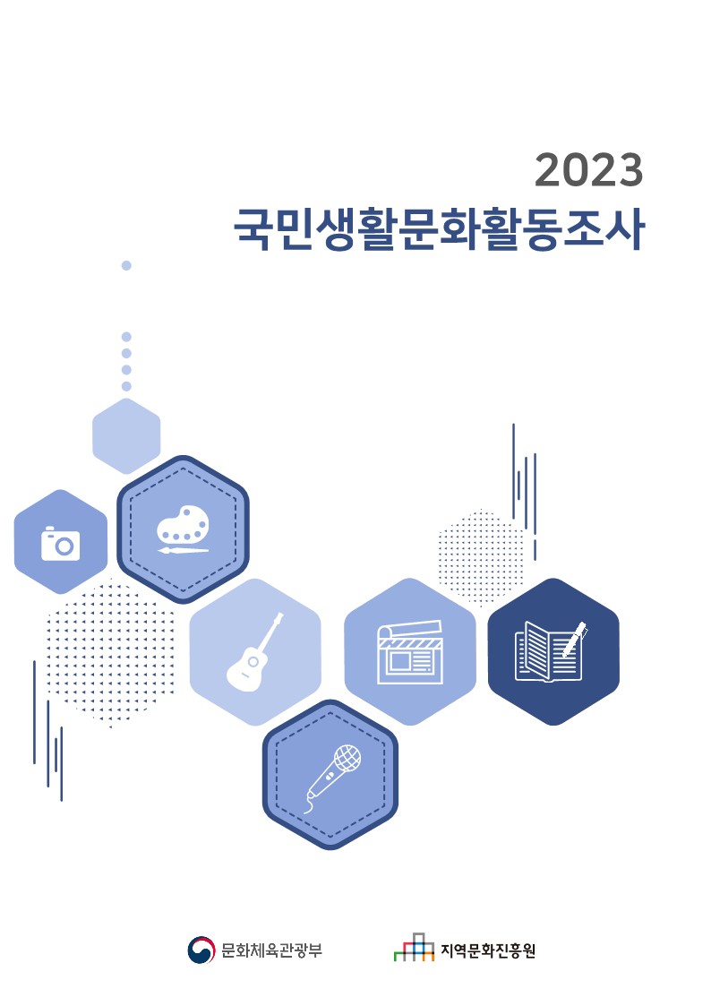 2023 국민생활문화활동조사(본보고서, 요약본) 표지